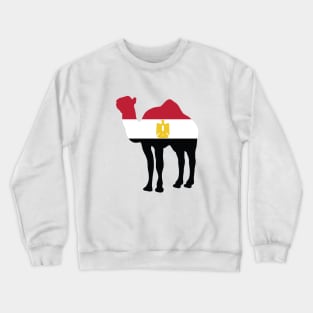 Egypt Camel Flag Crewneck Sweatshirt